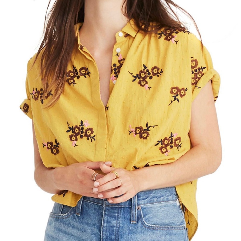 Madewell - Worn Once! - Rare “Hilltop” Yellow Top
